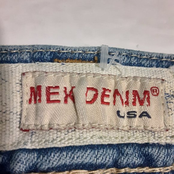 MEK Denim Women's Cuffed Capri Jeans Size 25 - Picture 4 of 8